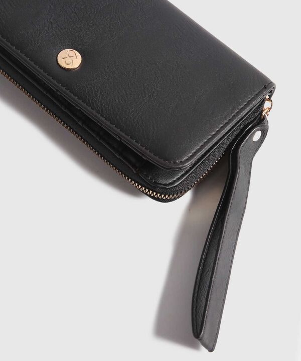 Billetera Rectangular en Efecto Cuero image number null