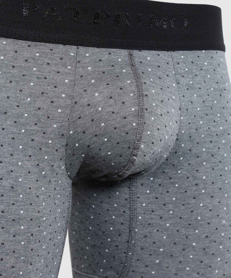 B&oacute;xer Medio Estampado Miniprint En Algod&oacute;n 