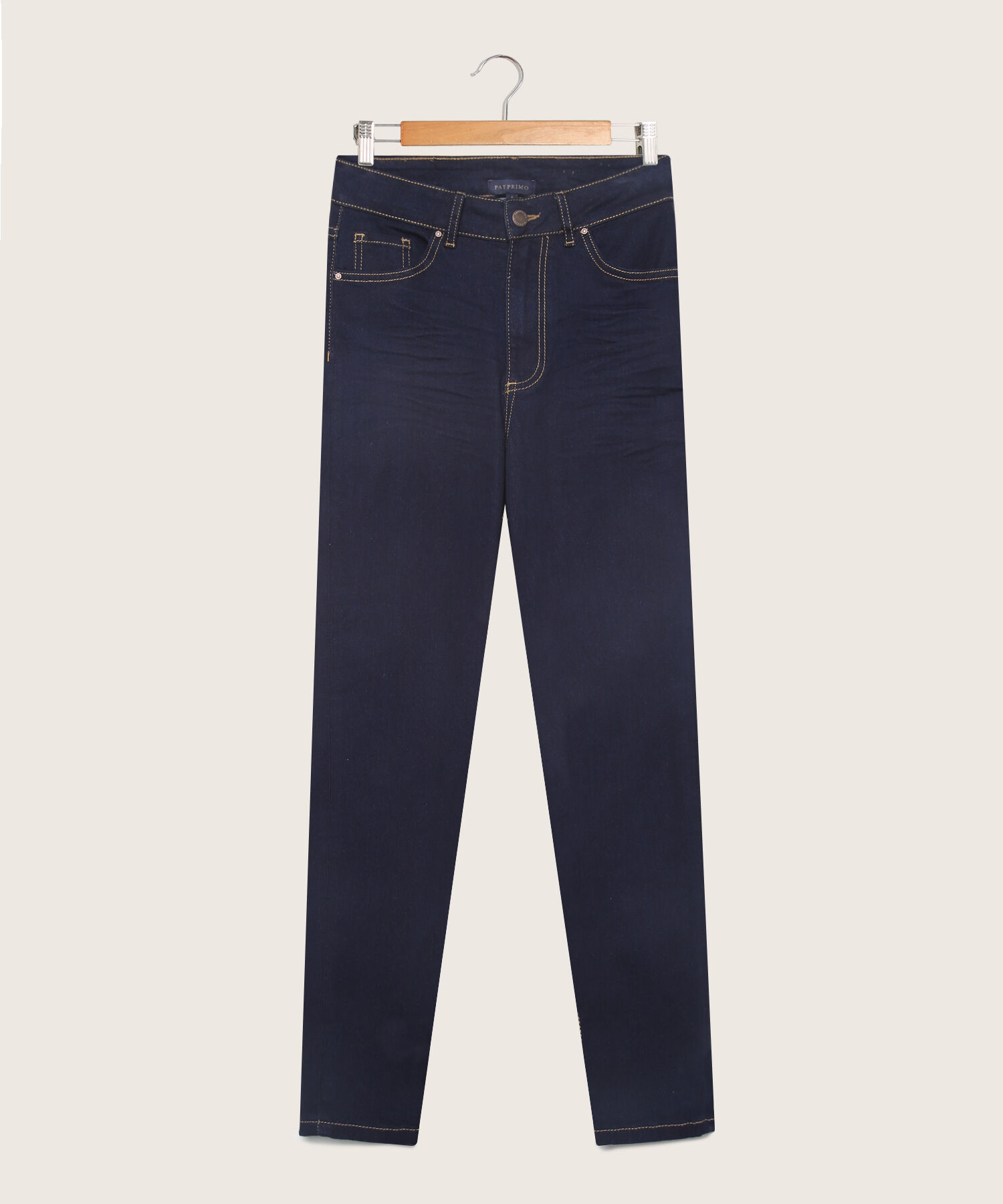 Jean Skinny Tiro Alto