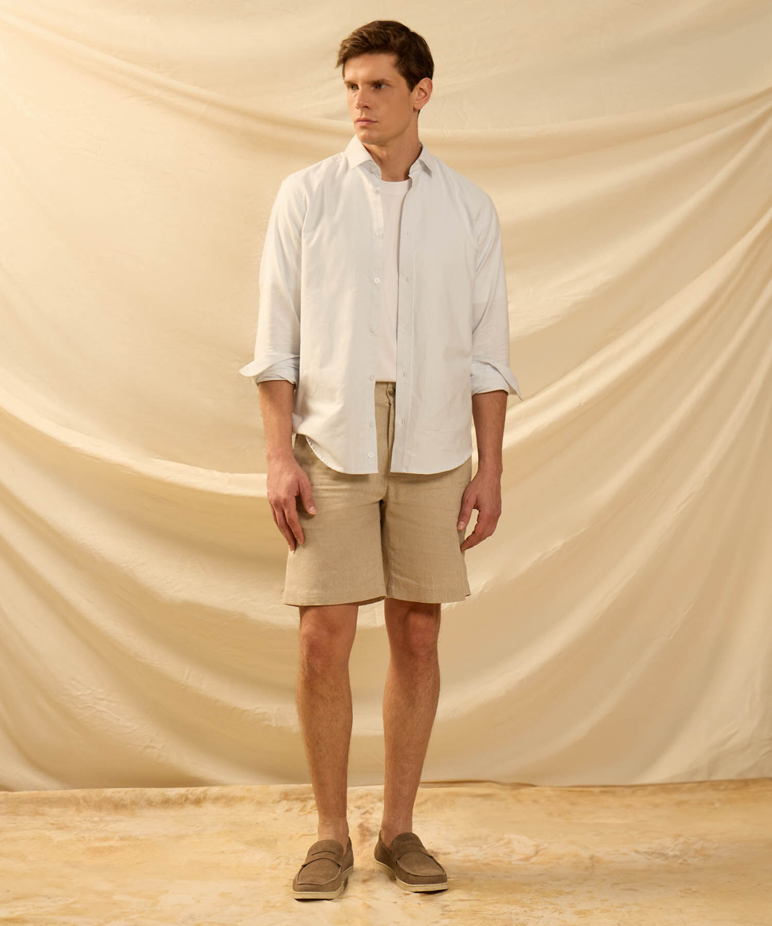 Camisa Manga Larga Unicolor 