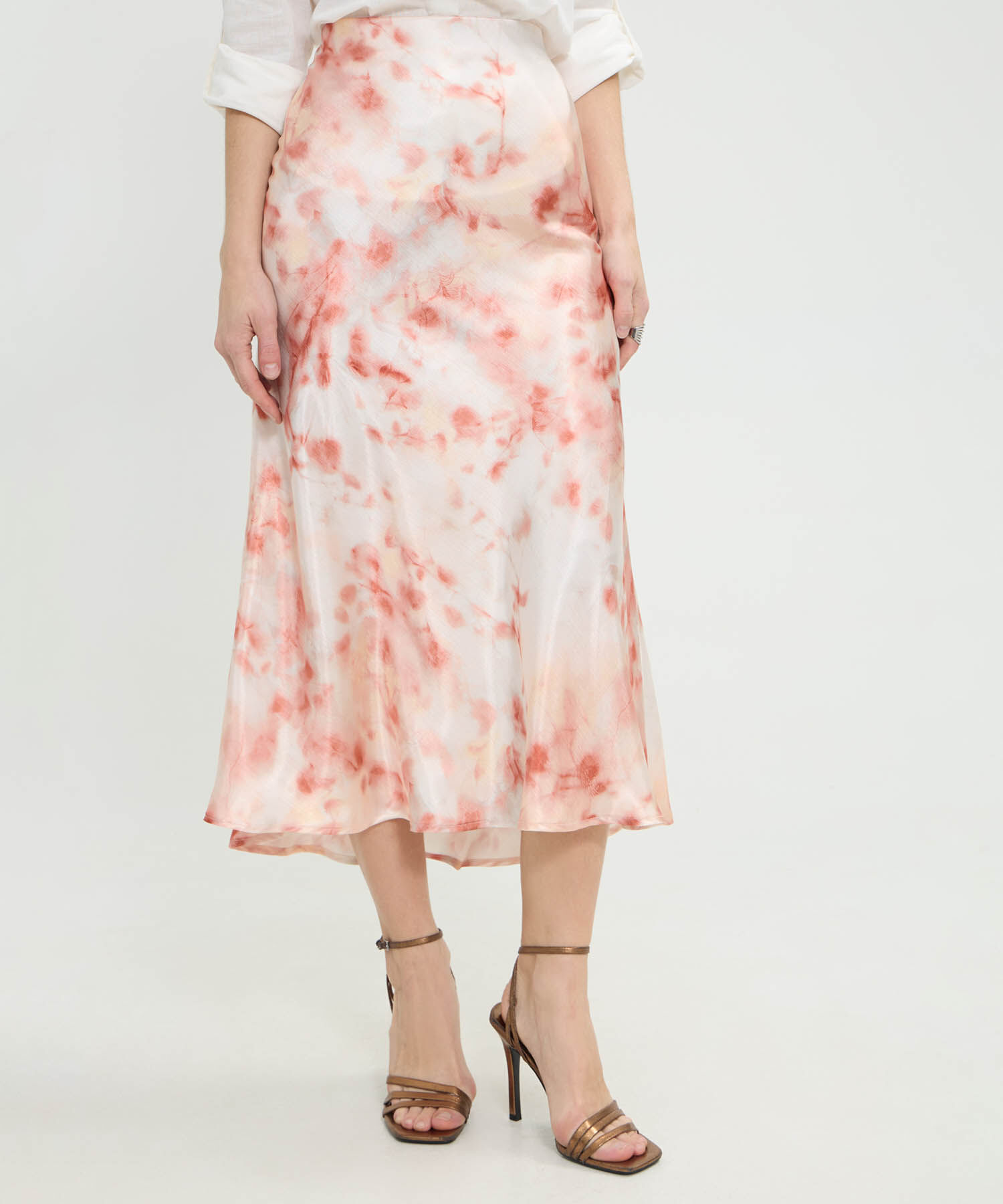Falda Silueta Sirena Estampada