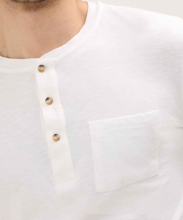 Camiseta Manga Larga Cuello Henley image number null