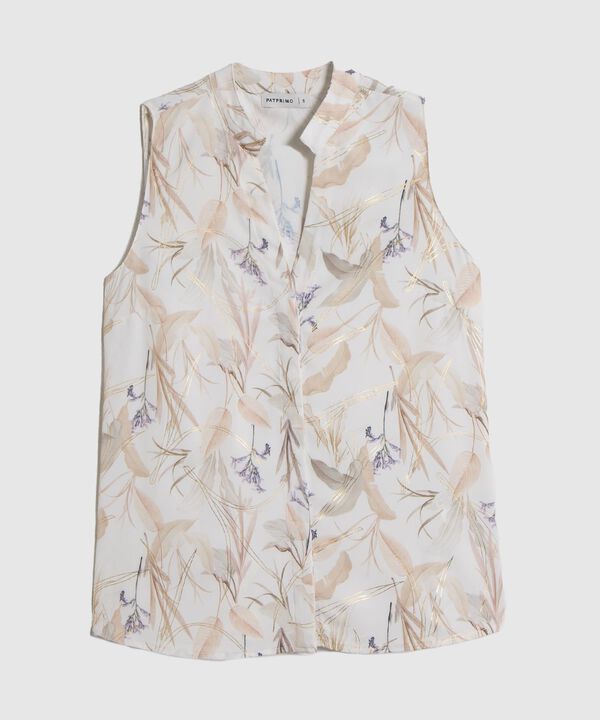 Blusa Sisa con Cuello Ner&uacute; para Mujer image number null