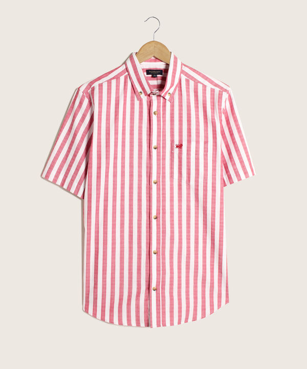 Camisa Manga Corta Prete&ntilde;ida