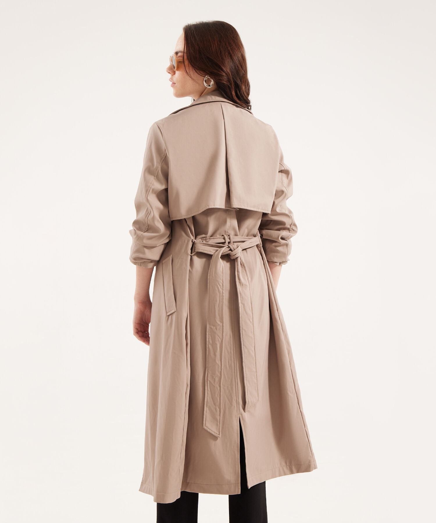 Gabardina Tipo Trench