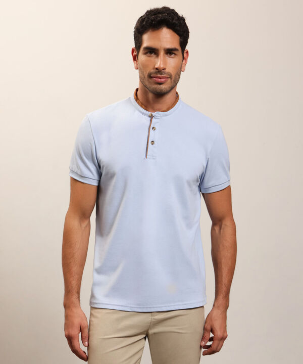 Polo Cuello Neru Slim Fit Para Hombre image number null