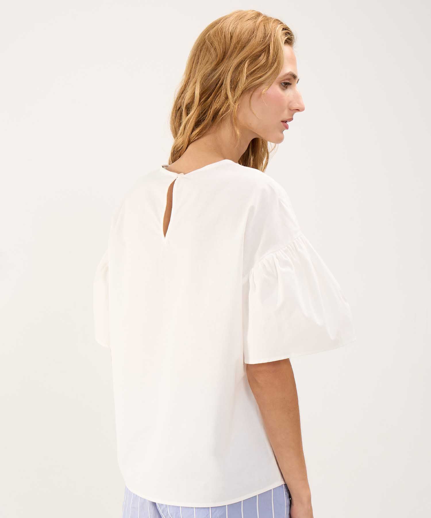 Blusa Bordado Floral