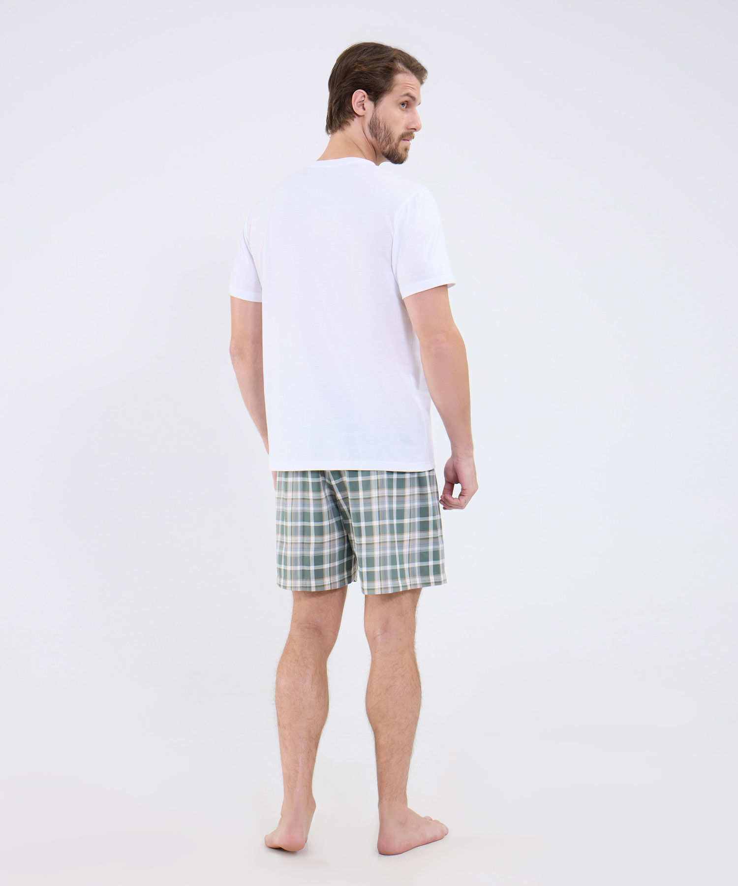 Conjunto De Pijama Cuello Redondo