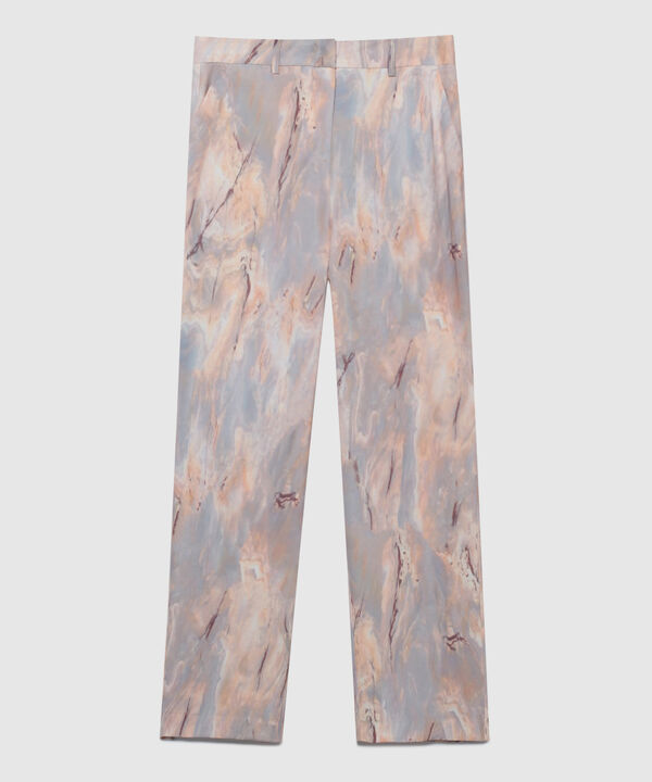 Pantalón Estampado Fluido