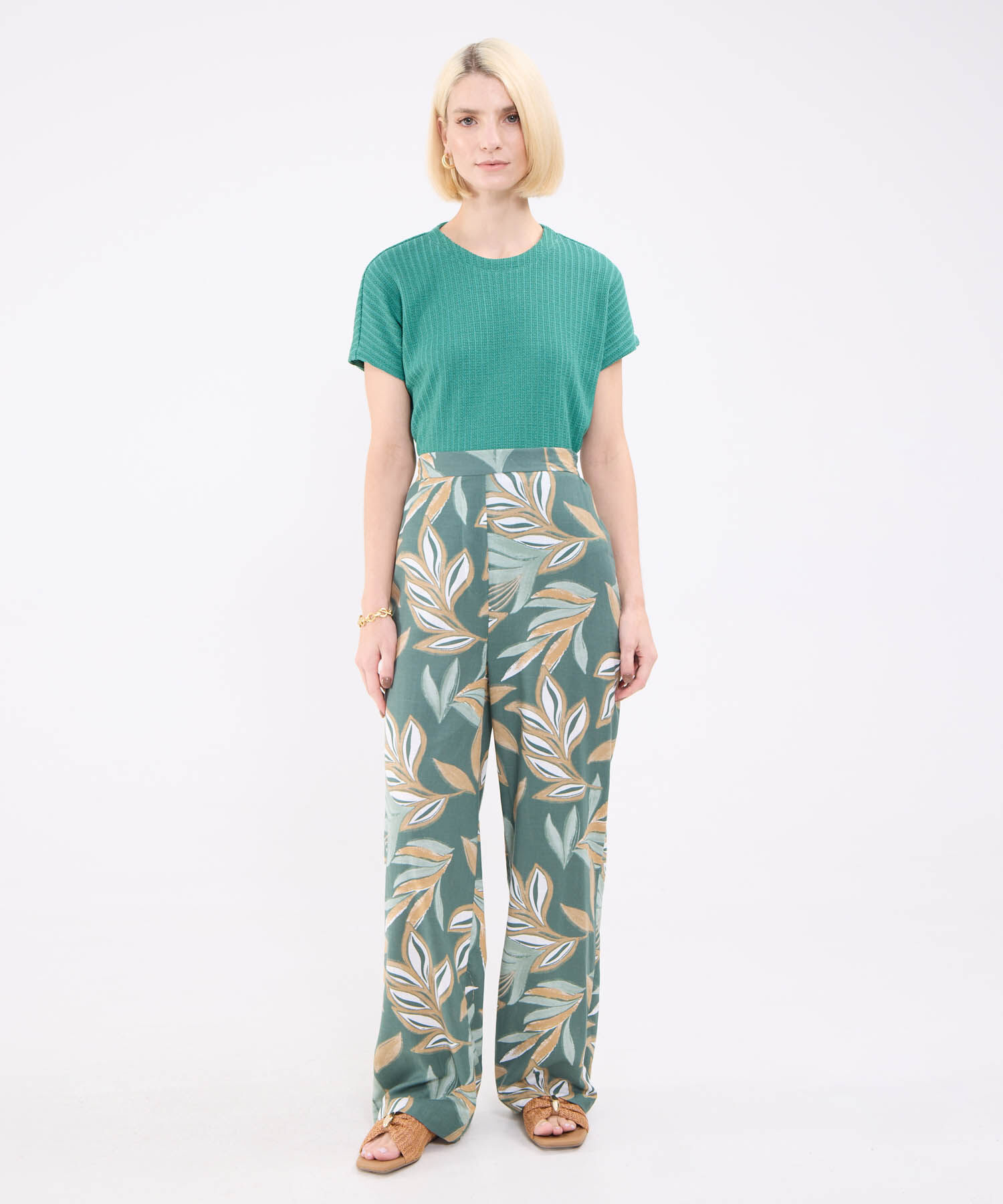 Pantalón Fluido Estampado