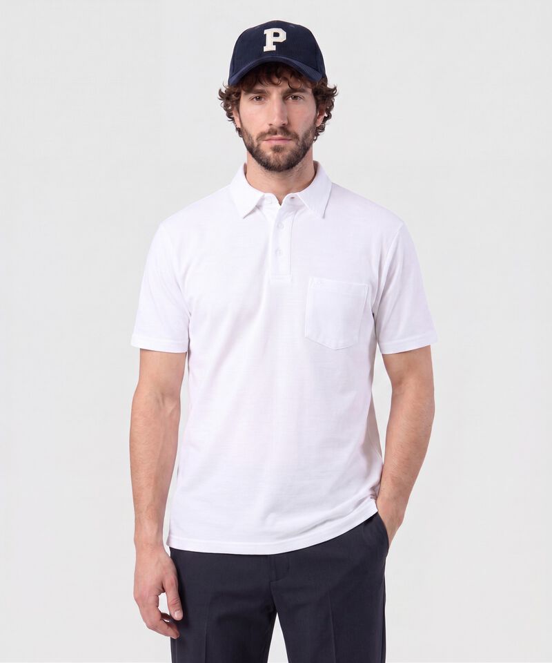 Polo Con Bolsillo De Parche Para Hombre