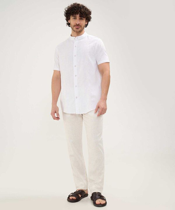 Guayabera en Efecto Lino