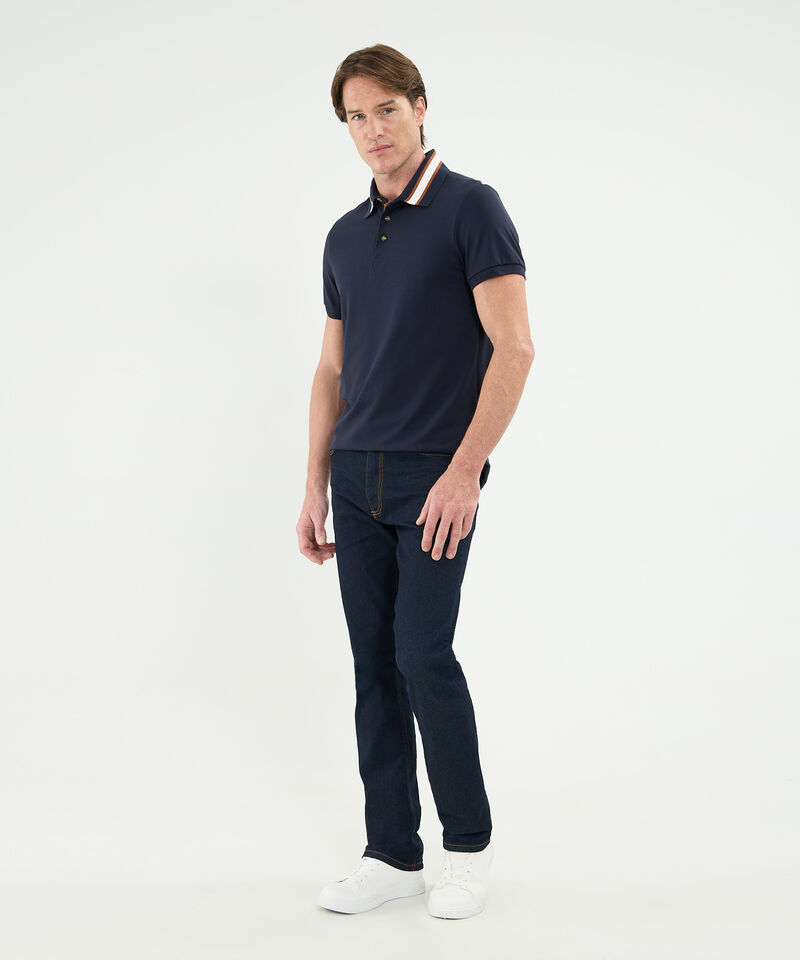 Polo Cuello Tejido