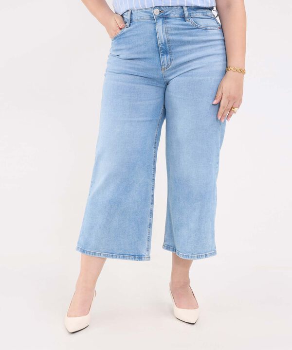 Jeans Culotte Tono Claro image number null