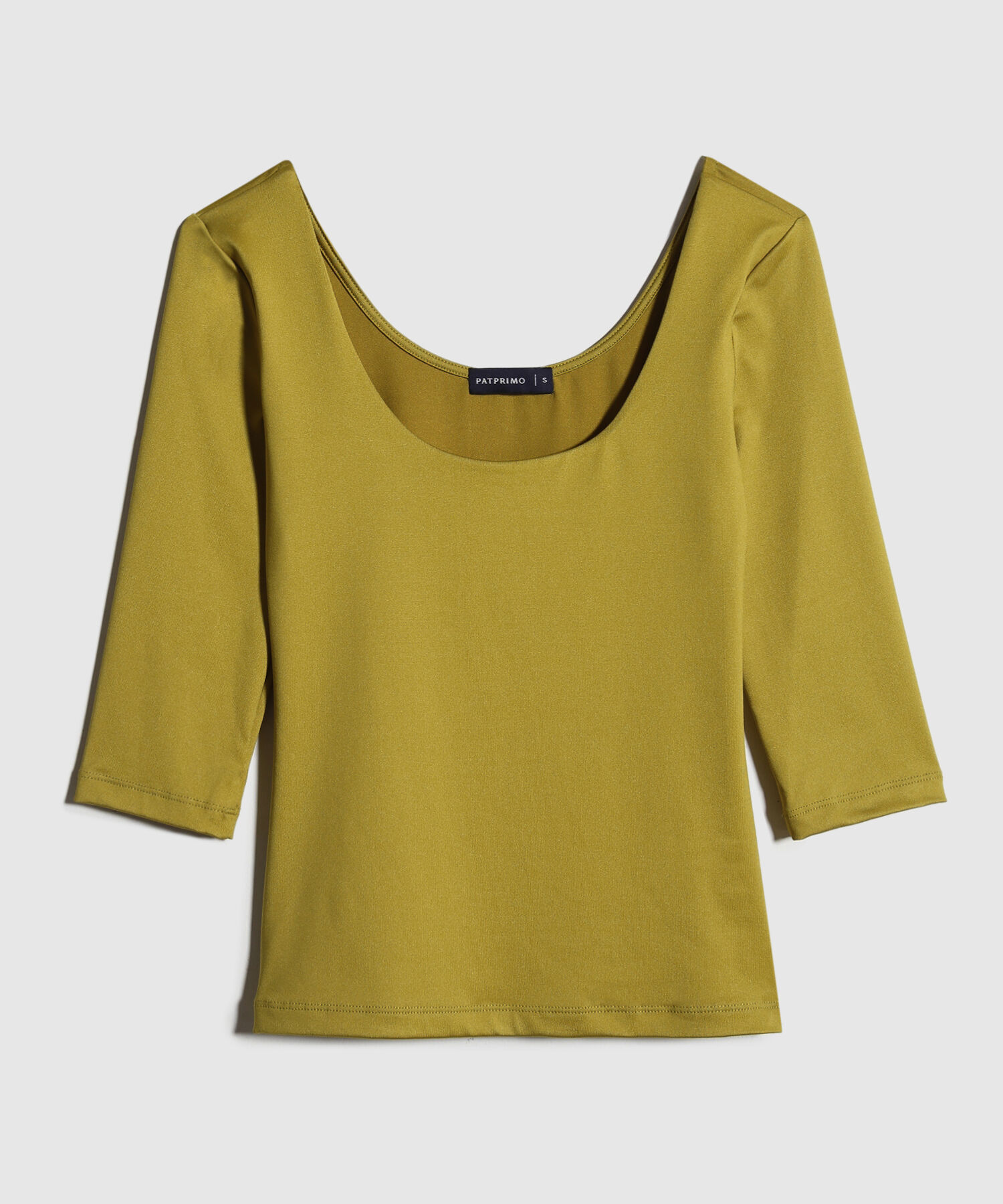 Camiseta Cuello Redondo Manga 3/4