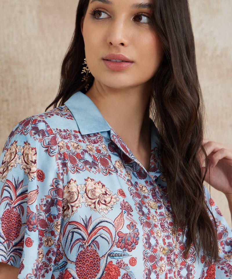 Camisa Resort Estampada Campaña Beatriz Camacho
