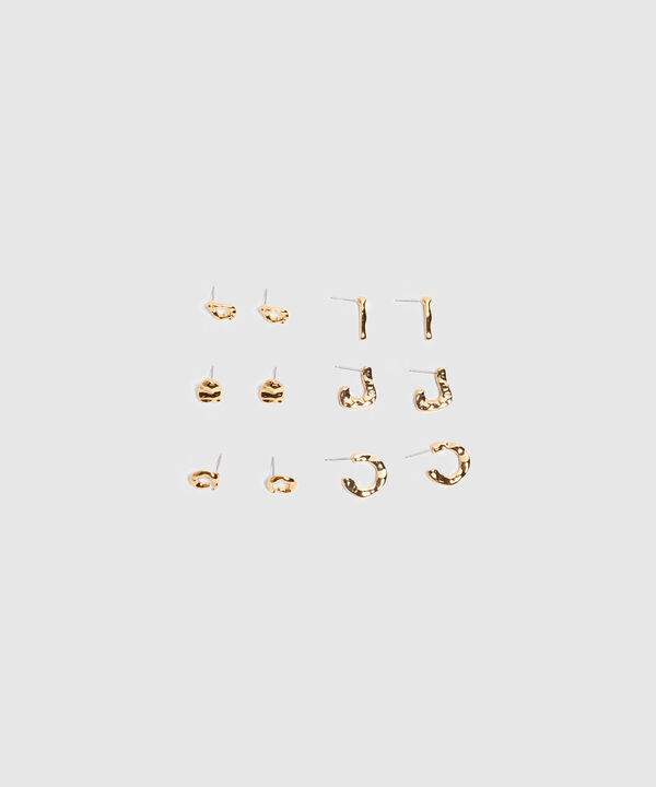 Aretes Set X 6 Para Mujer image number null