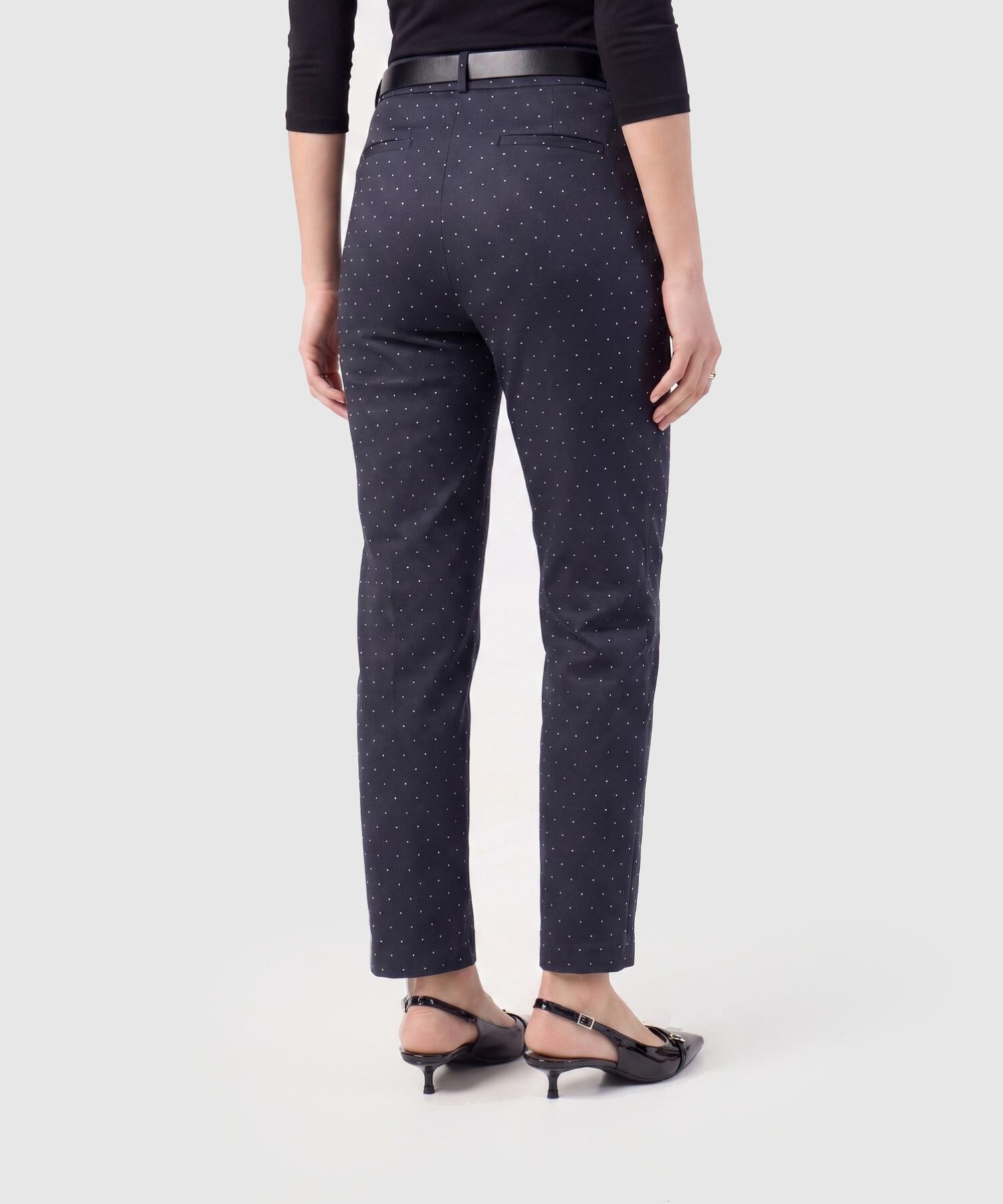 Pantal&oacute;n Chino Tobillero Para Mujer