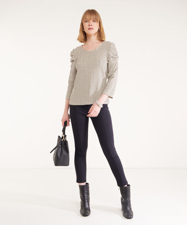 Camiseta Estampada  Manga  Farol