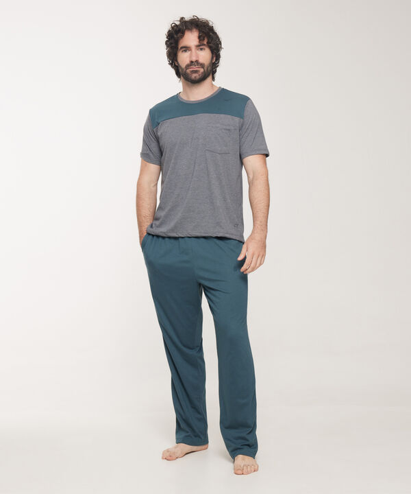 Pijama 2 Piezas Camiseta Y Pantalón