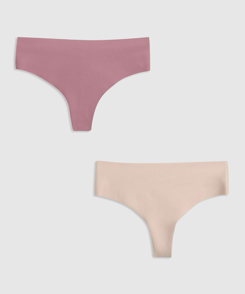 Pack X2 Tanga Mujer Invisible 