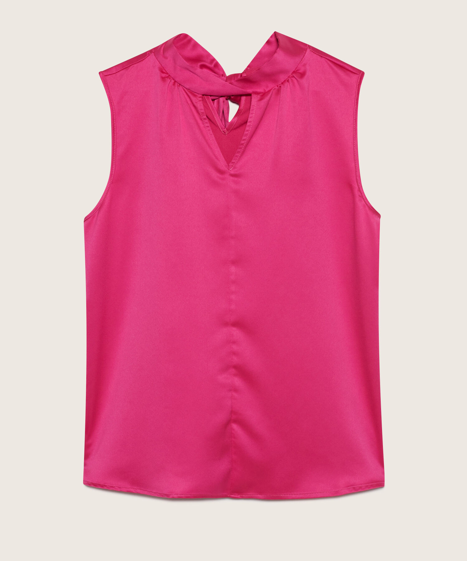 Blusa De Anudar Manga Sisa