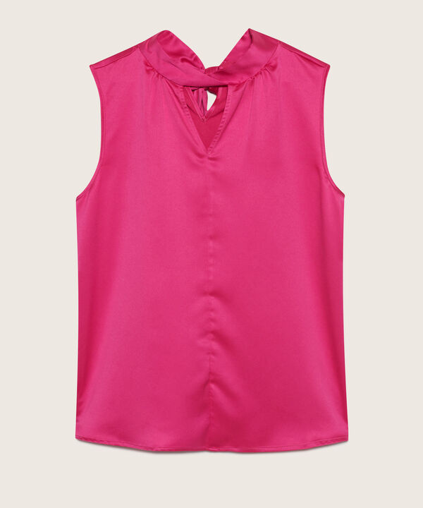 Blusa De Anudar Manga Sisa