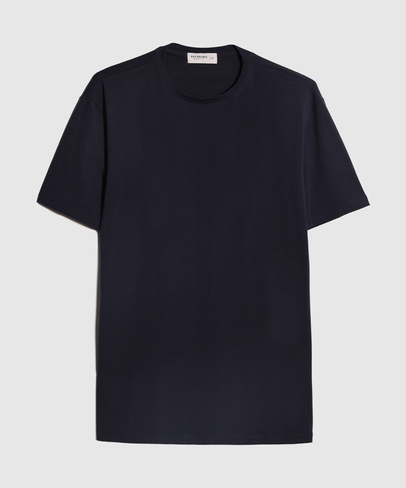 Camiseta Slim Cuello Redodno Manga Corta