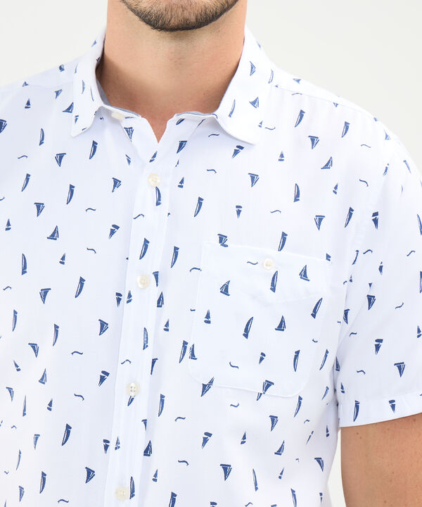Camisa Estampado de Barcos image number null