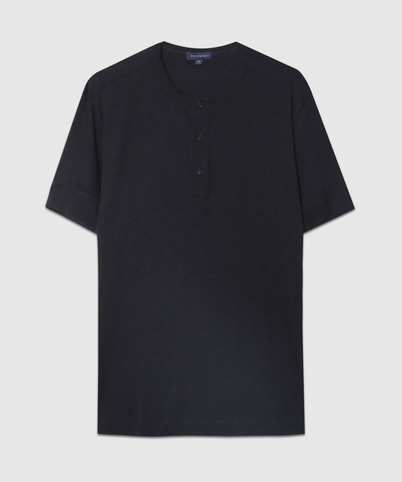 Camiseta Manga Corta Henley