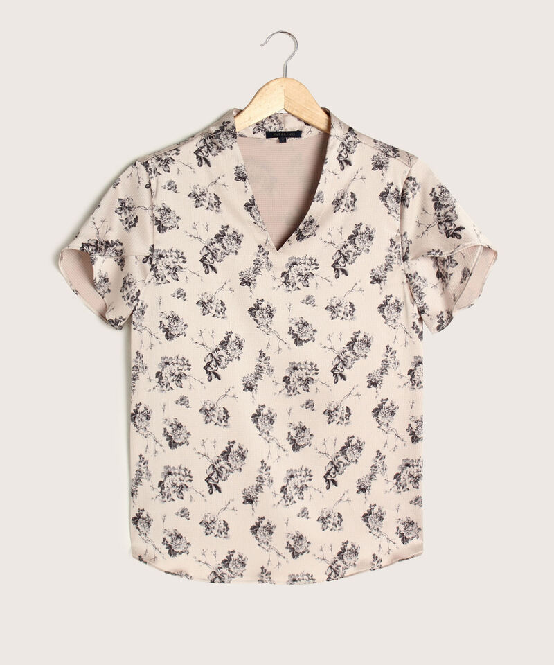 Blusa Cuello En V