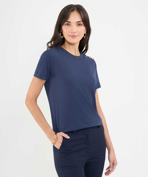 Camiseta con Botones image number null