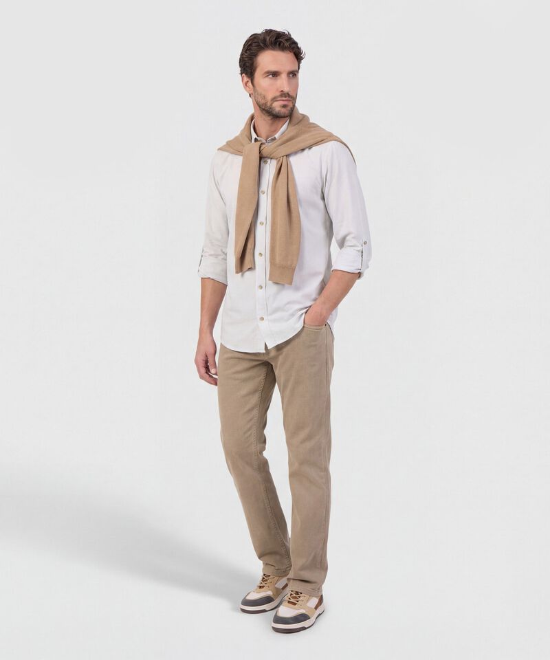 Camisa Hombre Manga Larga Recogible