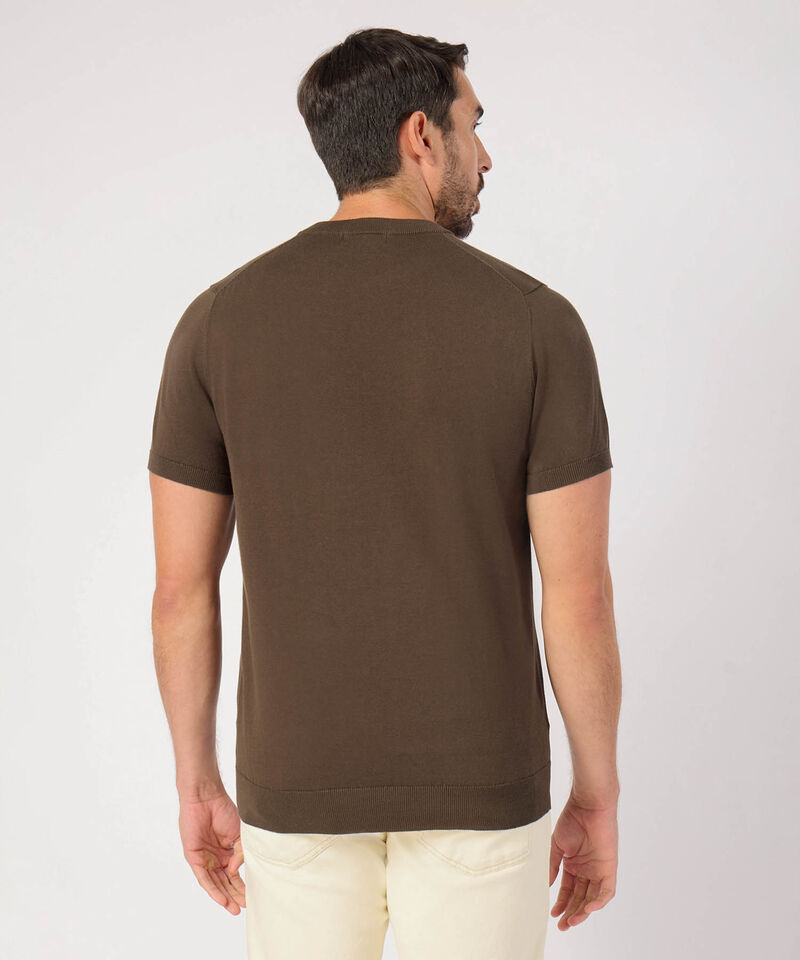 Camiseta Basica Cuello Redondo 