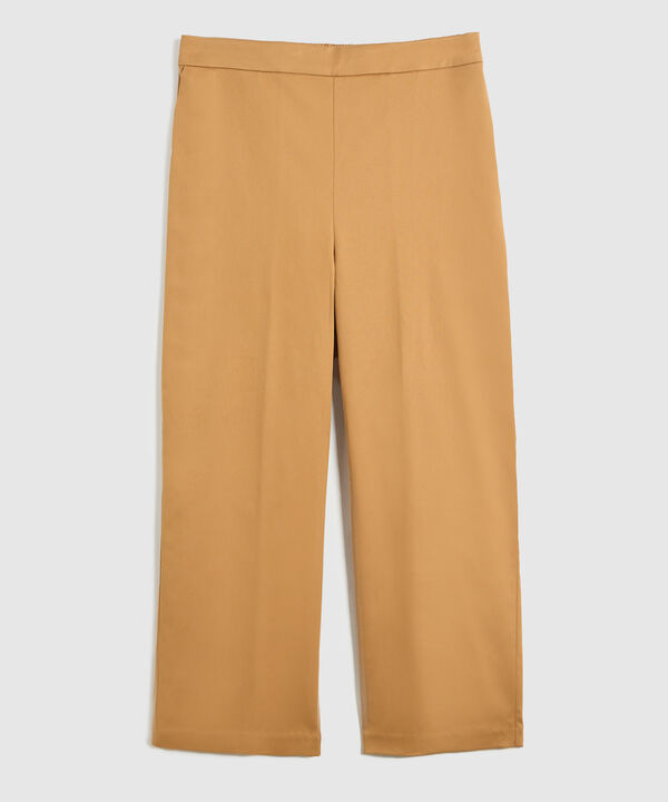 Pantalon unicolor para mujer Curvy image number null