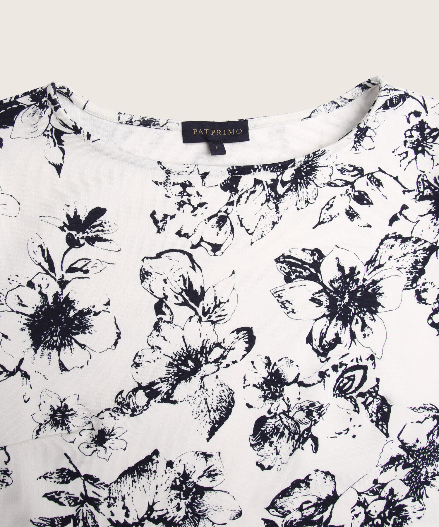 Vestido Corto Estampado