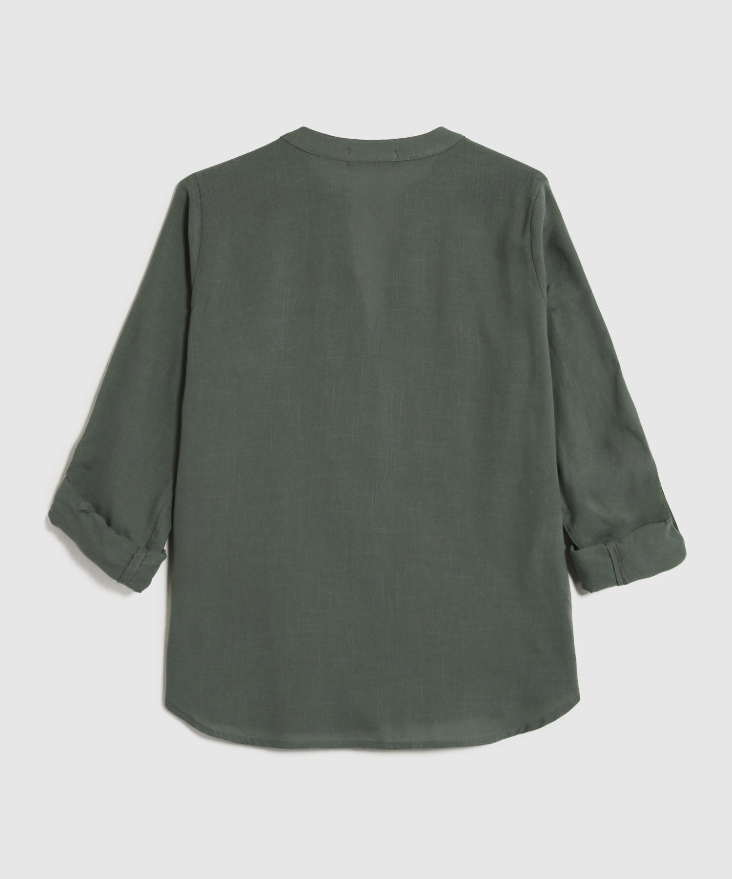 Blusa Manga Larga Unicolor