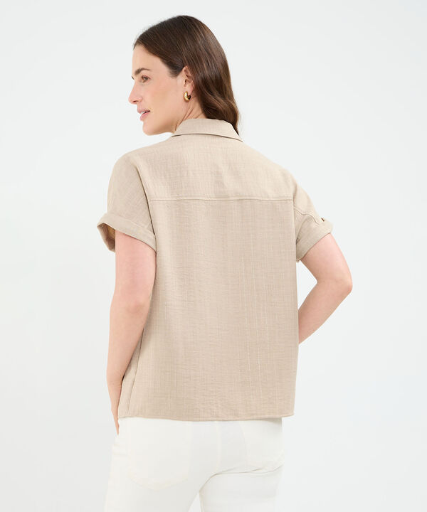 Camisa manga corta para mujer