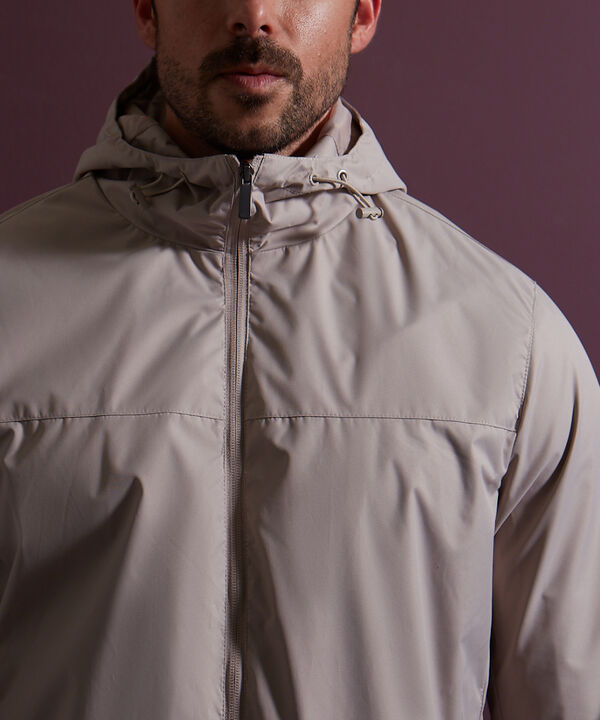 Chaqueta Parka Con Capota
