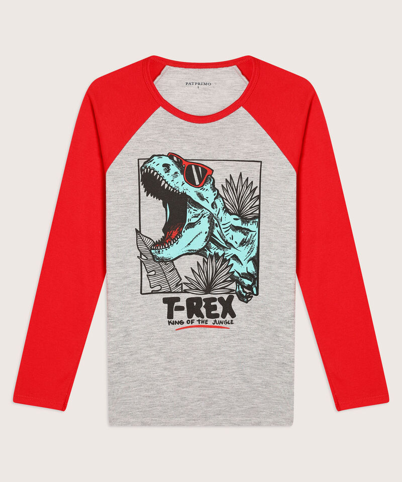 Pijama Camiseta Manga Larga