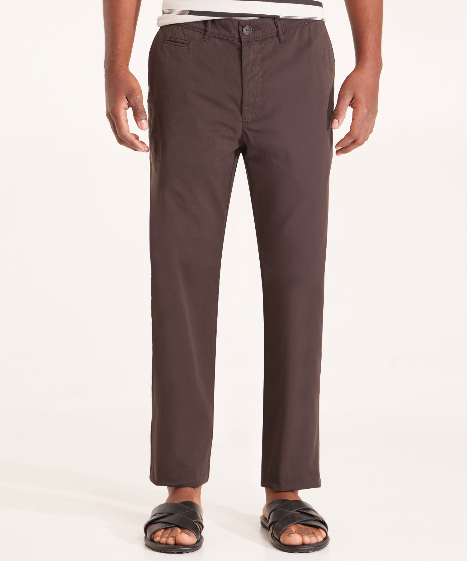 Pantalon Chino Teñido En Prenda