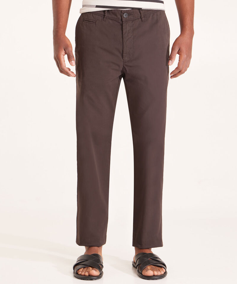 Pantalon Chino Teñido En Prenda