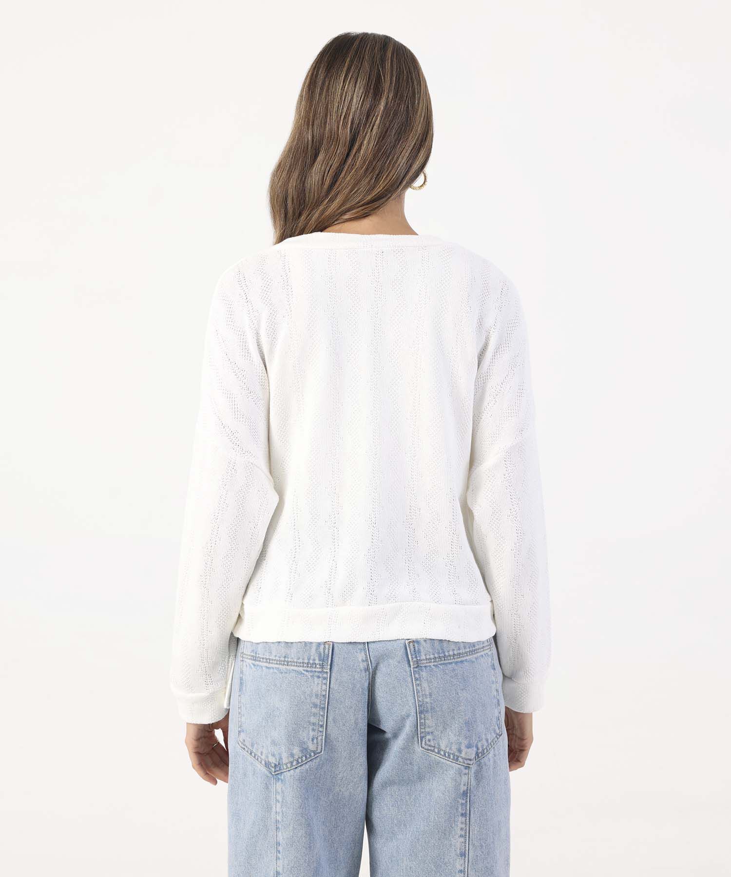 Saco Unicolor Texturizado 