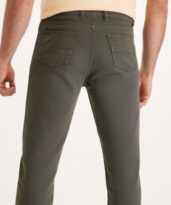 Pantalon 5 Bolsillos Teñido
