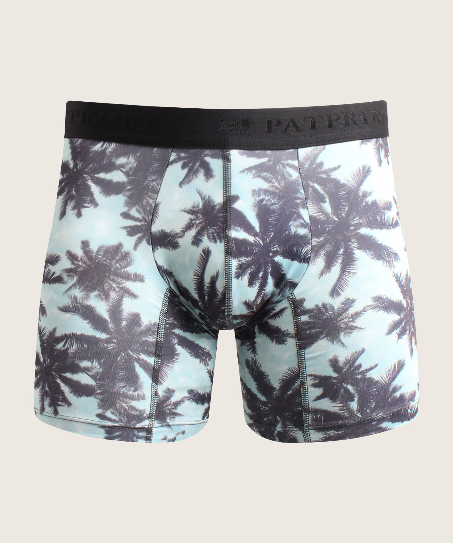 Boxer Medio Estampado Gris