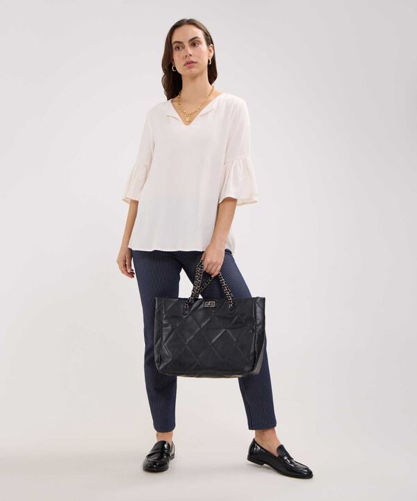 Blusa Escote de Herradura