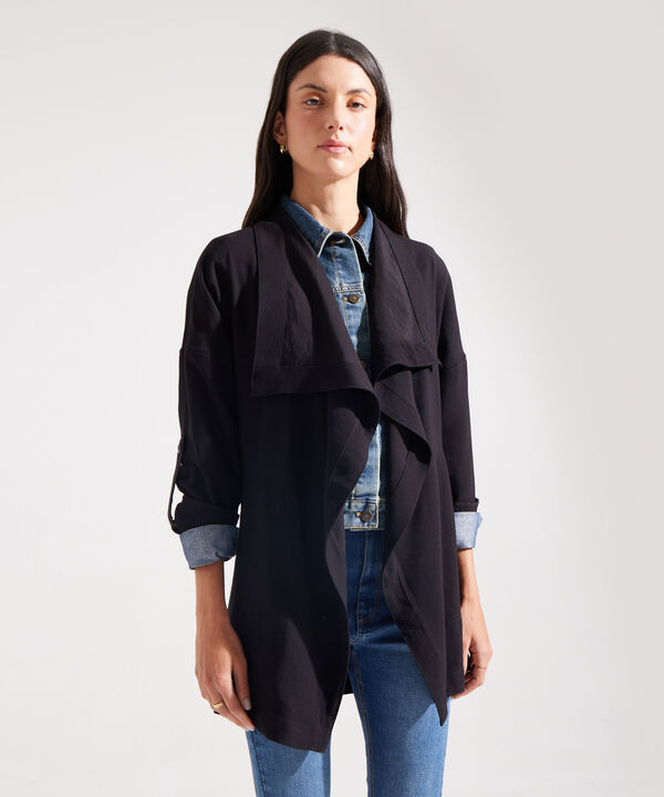 Chaqueta Ligera con Solapas image number null