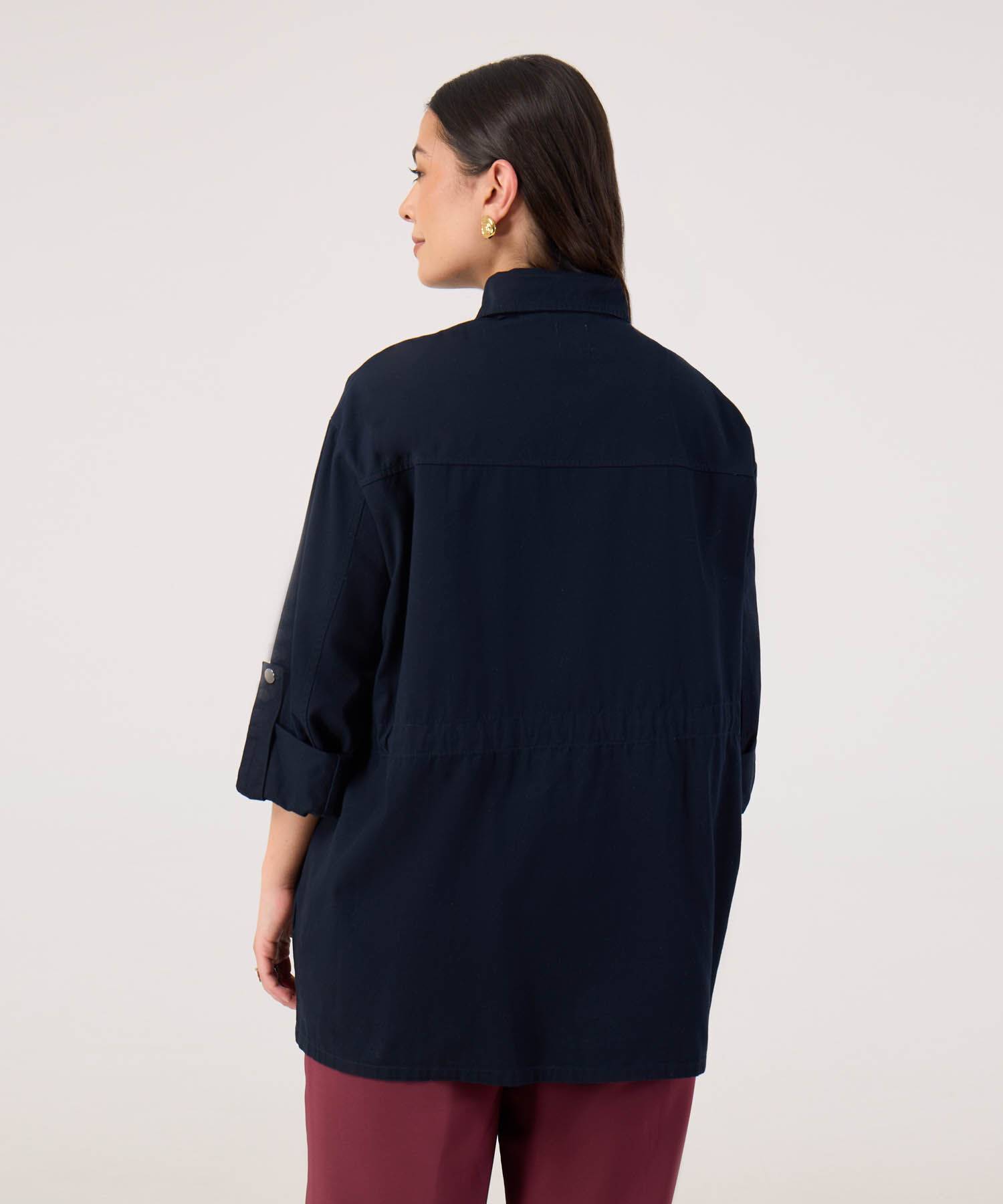Chaqueta Para Mujer Curvy Destructurada