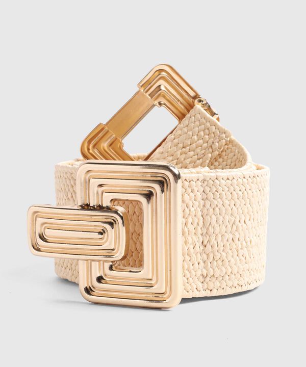 Cinturón Ancho Para Mujer Con Hebilla Metálica image number null