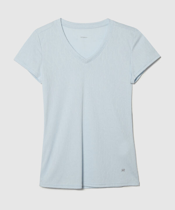 Camiseta Unicolor Texturizada image number null